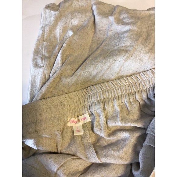 Riley & Rae Drawstring Shorts Large Calm Desert - Picture 5 of 5